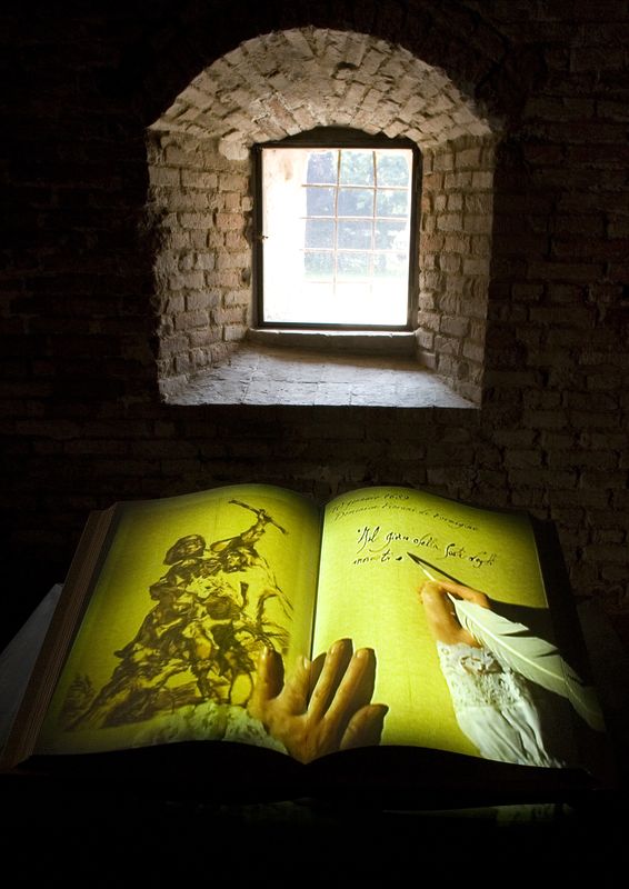 Il registro delle deposizioni (foto F. Bertolani)